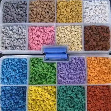 Surface minérale modifiée de vente directe d'usine incendiée